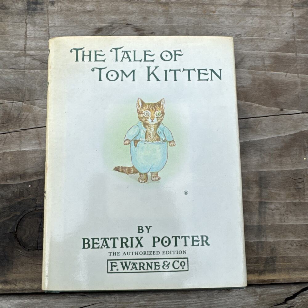 The Tale of Tom Kitten by Beatrix Potter Hardcover Classic Vintage Edition